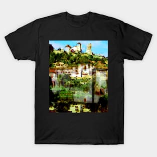 Grimaud, Village in South of France,  in the Provence T-Shirt